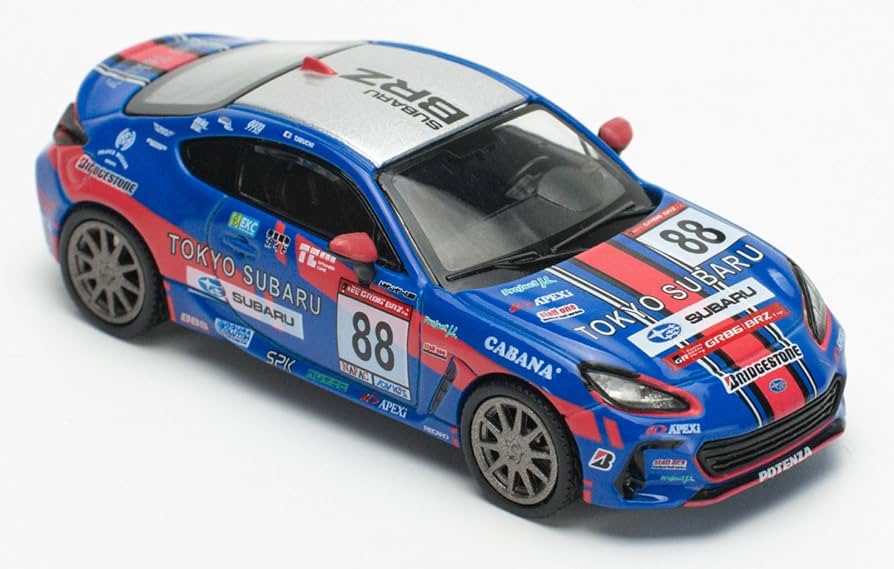 一斉お値下げ！ スバル　ダイキャストミニカー　非売品　限定品 KinSMART 1/36SUBARU(スバル)インプレッサ/WRCラリー/キン